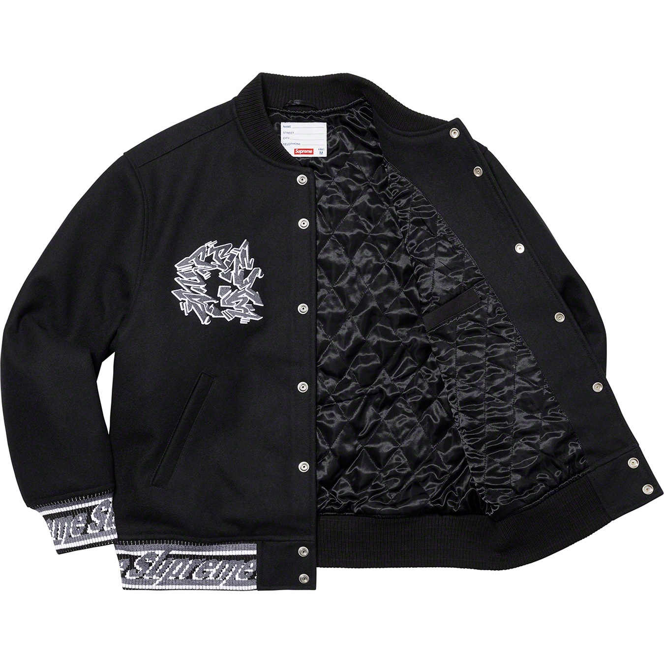 Support Unit Varsity Jacket view 3
